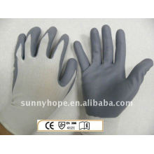 13G natrual nitrile coated gloves